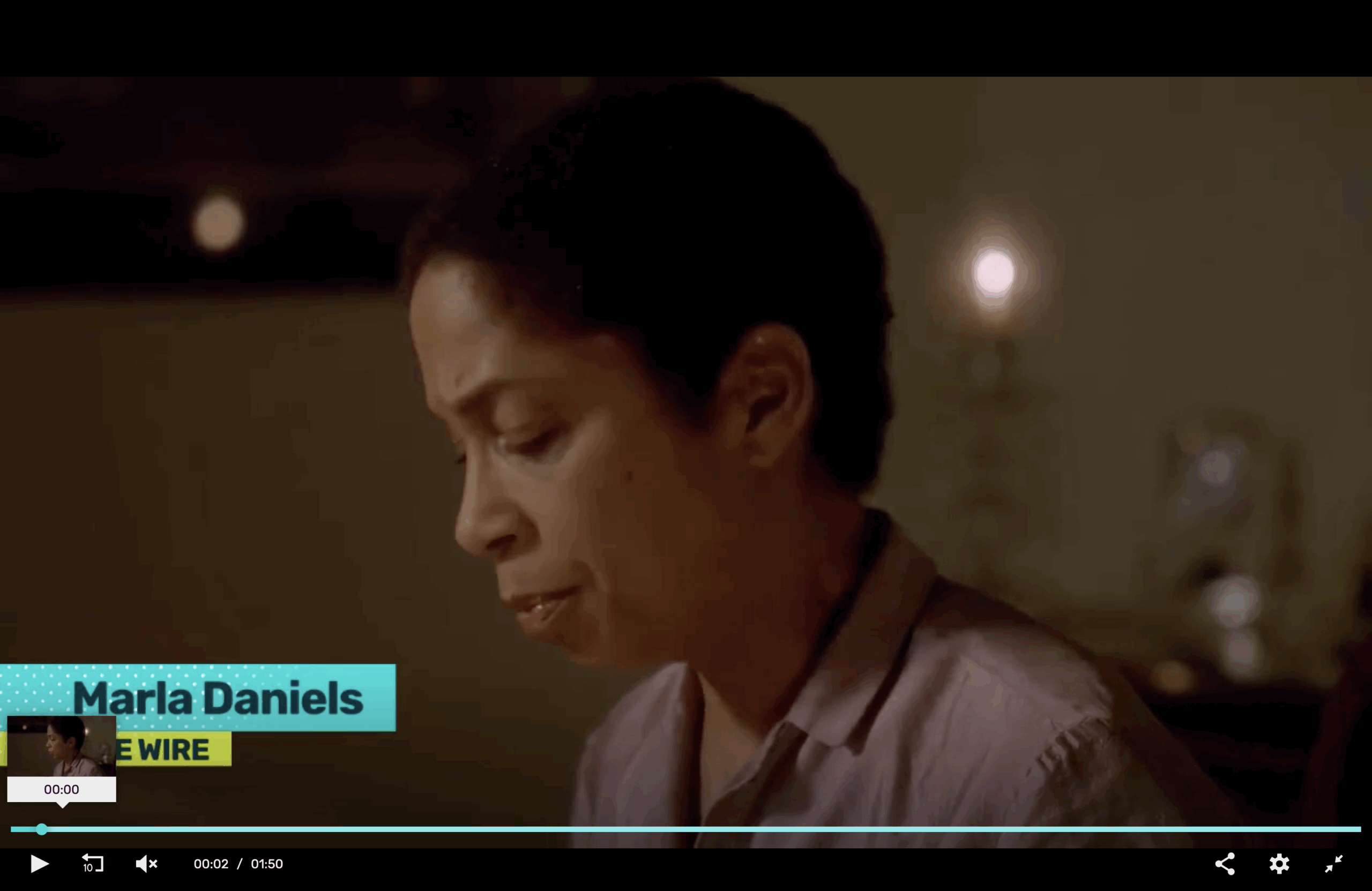 The Wire profile: Marla Daniels